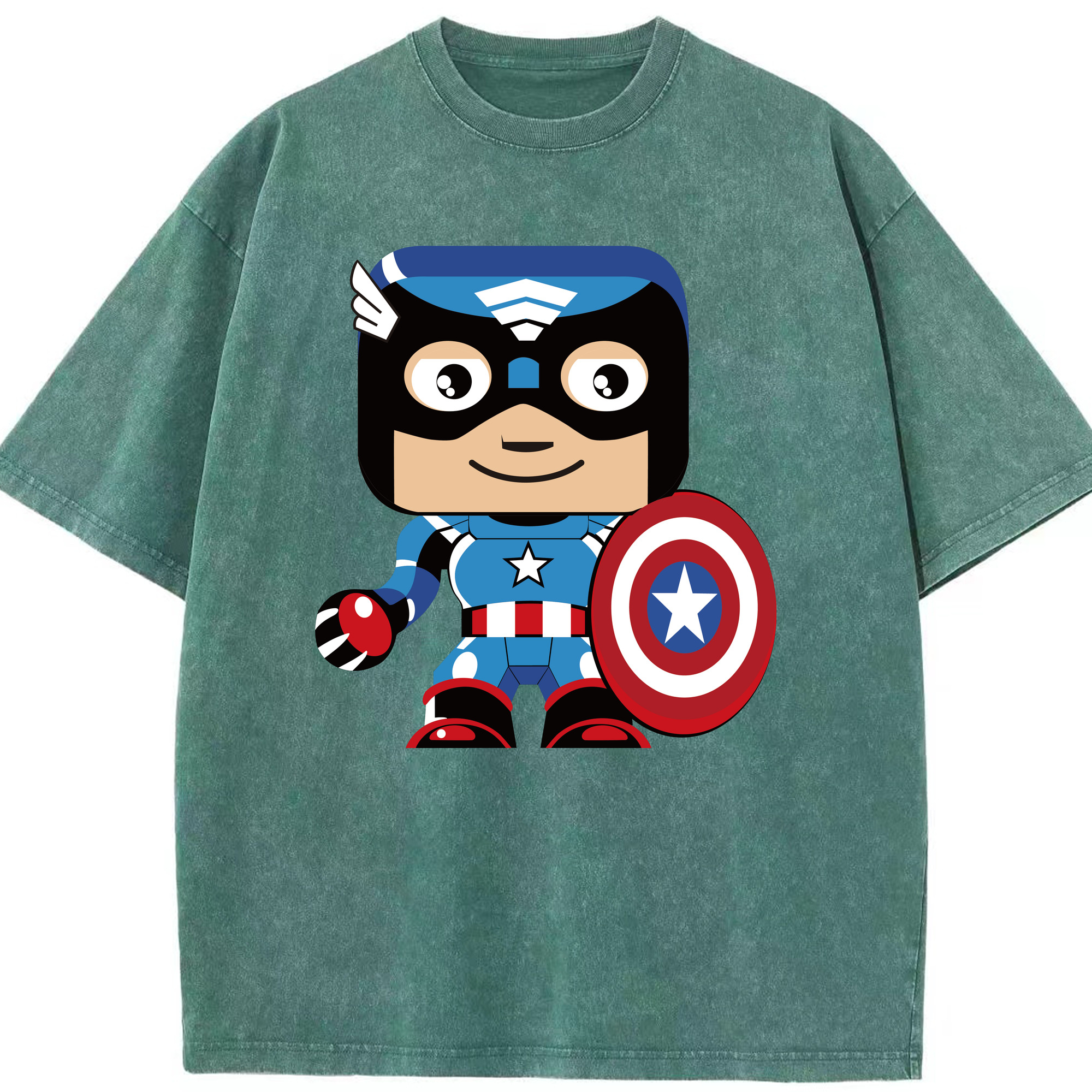 （画像用） アベンジャーズ The Avengers 綿100% ヴィンテージ風 半袖Tシャツ（フロントプリント）